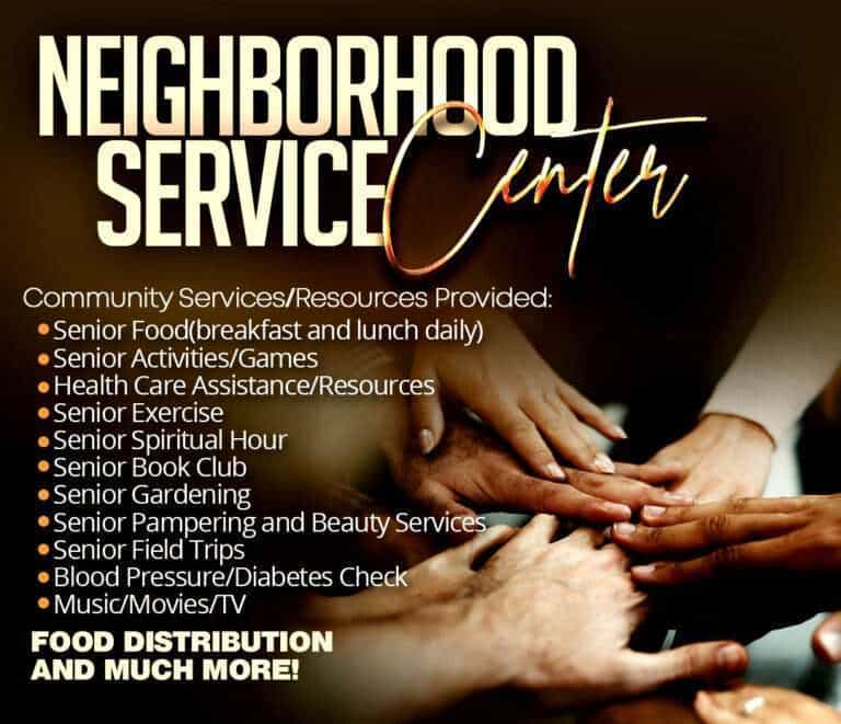 Neighborhood Service Center Flyer